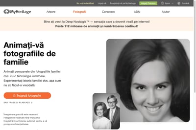 MyHeritage 深度怀旧™ preview